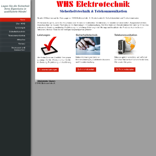 WHS Elektrotechnik e.K. WHS Elektrotechnik e.K.